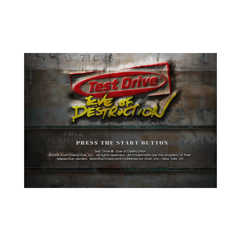 اسکرین شات(تصویر گیم پلی) بازی Test Drive Eve of Destruction برای PS2