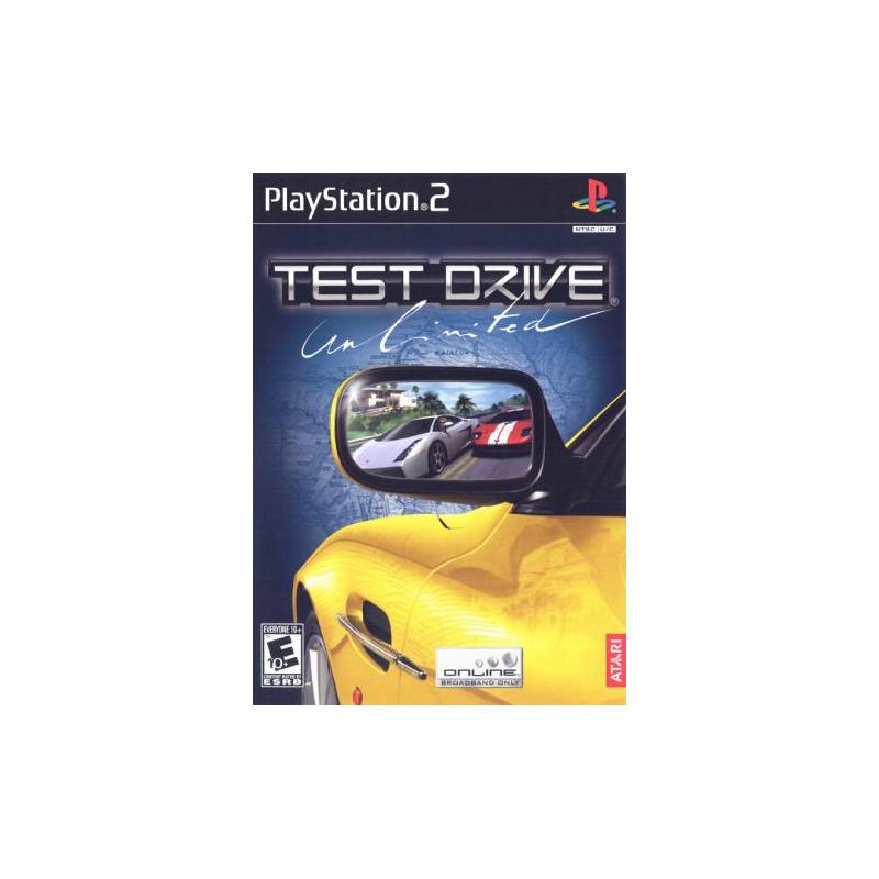 کاور بازی Test Drive Unlimited برای PS2