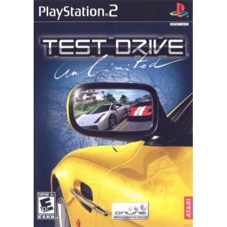 کاور بازی Test Drive Unlimited برای PS2