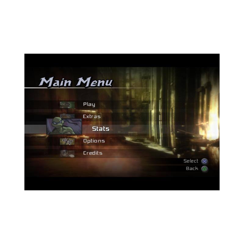 اسکرین شات(تصویر گیم پلی) بازی TMNT برای PS2