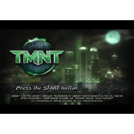 اسکرین شات(تصویر گیم پلی) بازی TMNT برای PS2