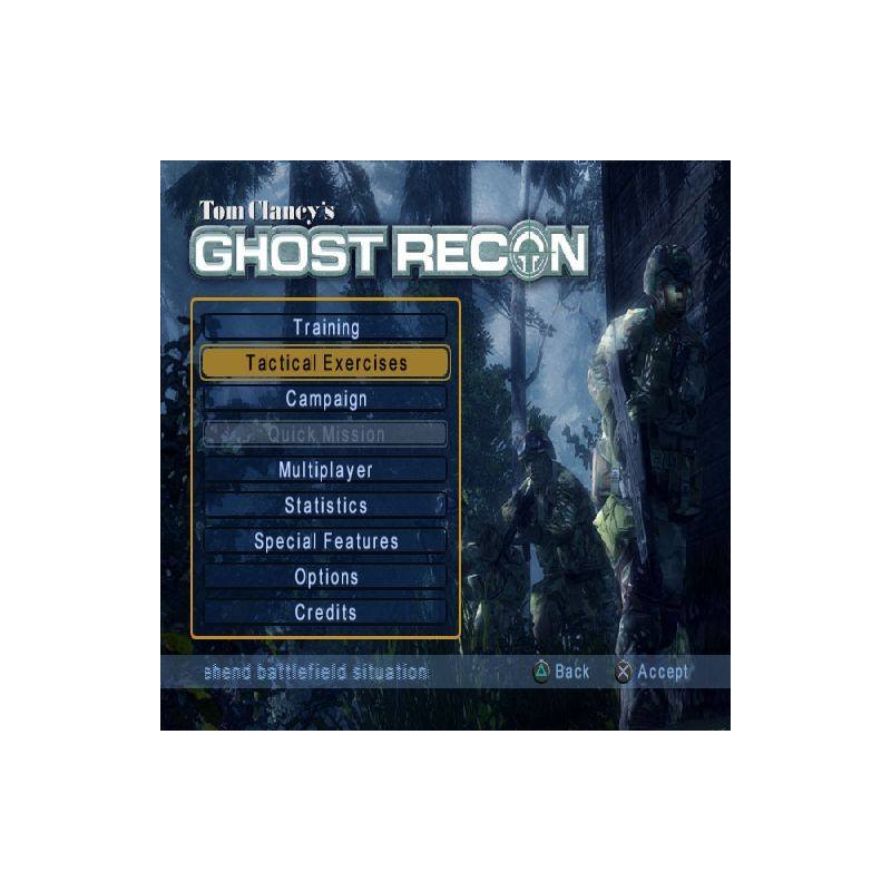اسکرین شات(تصویر گیم پلی) بازی Tom Clancy's Ghost Recon برای PS2