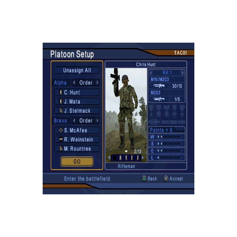 اسکرین شات(تصویر گیم پلی) بازی Tom Clancy's Ghost Recon برای PS2