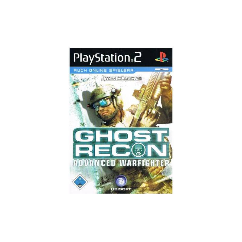 کاور بازی Tom Clancy's Ghost Recon Advanced Warfighter برای PS2