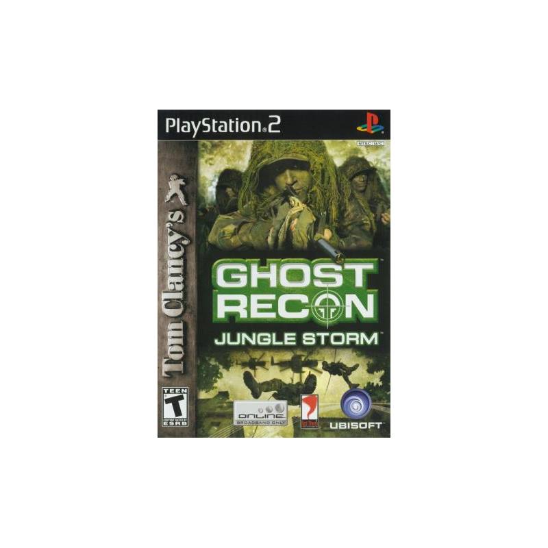 کاور بازی Tom Clancy's Ghost Recon Jungle Storm برای PS2