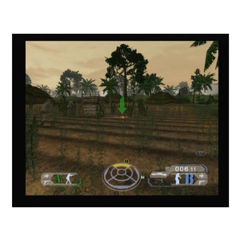 اسکرین شات(تصویر گیم پلی) بازی Tom Clancy's Ghost Recon Jungle Storm برای PS2