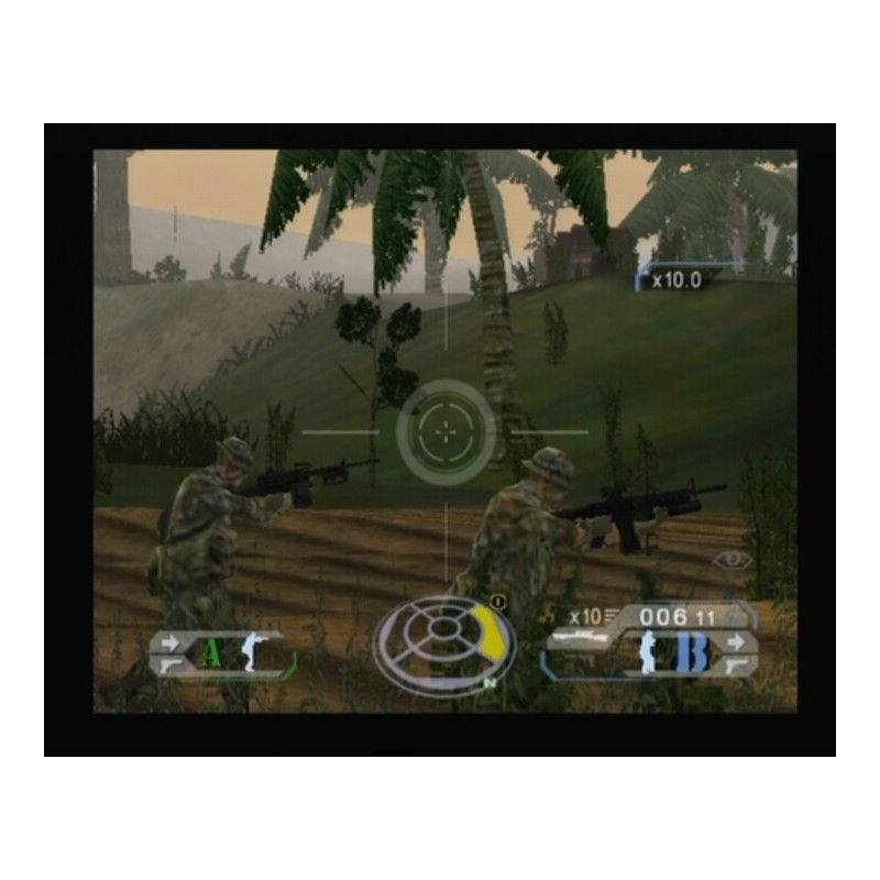 اسکرین شات(تصویر گیم پلی) بازی Tom Clancy's Ghost Recon Jungle Storm برای PS2