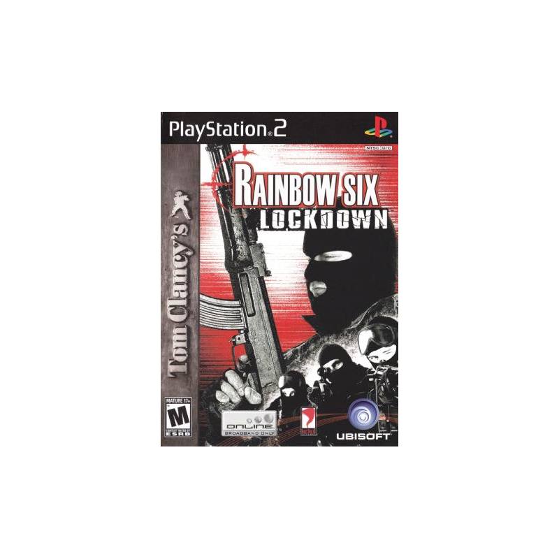 کاور بازی Tom Clancy's Rainbow Six Lockdown برای PS2