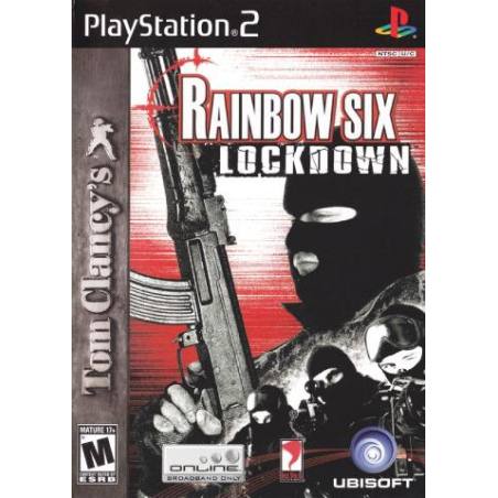 کاور بازی Tom Clancy's Rainbow Six Lockdown برای PS2