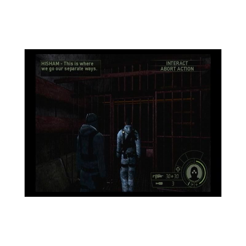 اسکرین شات(تصویر گیم پلی) بازی Tom Clancy's Splinter Cell Double Agent برای PS2