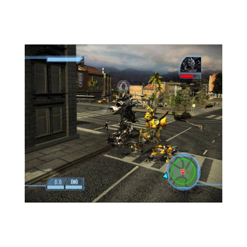 اسکرین شات(تصویر گیم پلی) بازی Transformers: The Game  برای PS2