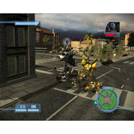 اسکرین شات(تصویر گیم پلی) بازی Transformers: The Game  برای PS2