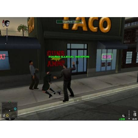 اسکرین شات(تصویر گیم پلی) بازی True Crime Streets of LA برای PS2