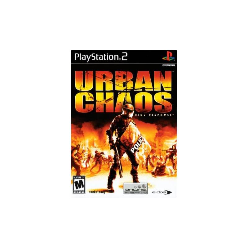 کاور بازی Urban Chaos Riot Response برای PS2