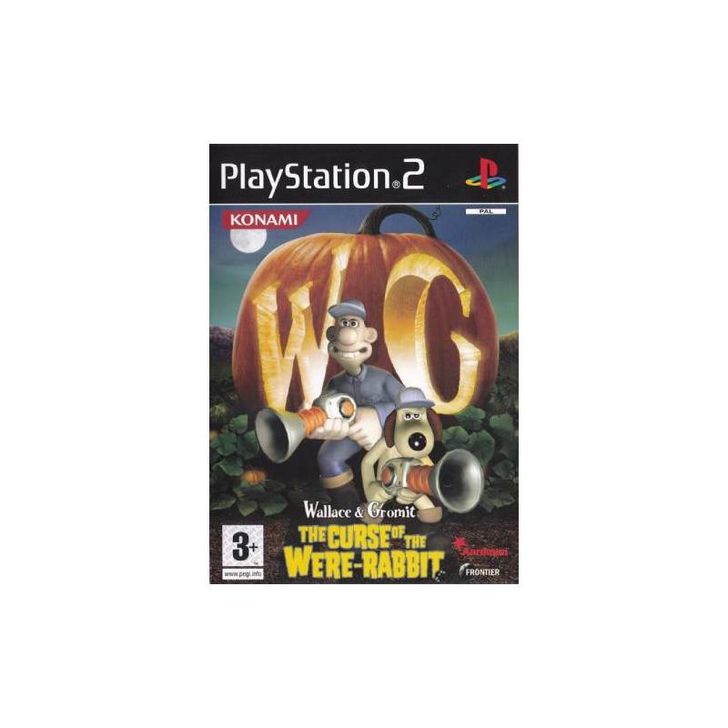 کاور بازی Wallace & Gromit The Curse of the Were-Rabbit برای PS2