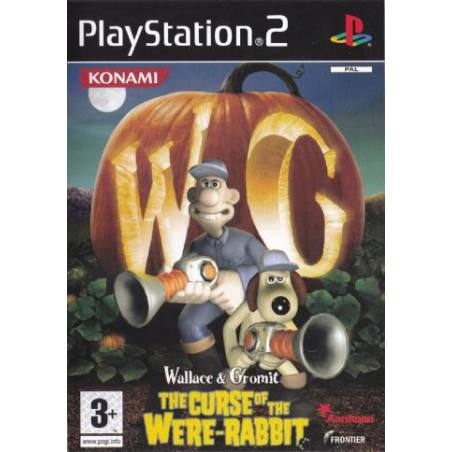 کاور بازی Wallace & Gromit The Curse of the Were-Rabbit برای PS2