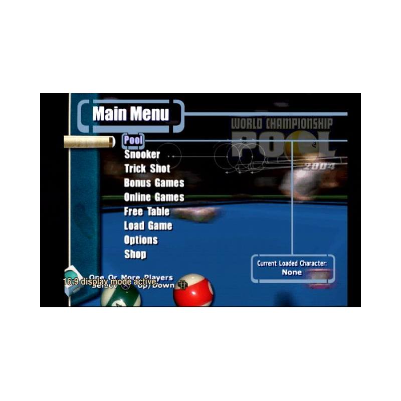 اسکرین شات(تصویز گیم پلی)بازی World Championship Pool 2004 برای PS2