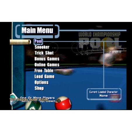 اسکرین شات(تصویز گیم پلی)بازی World Championship Pool 2004 برای PS2