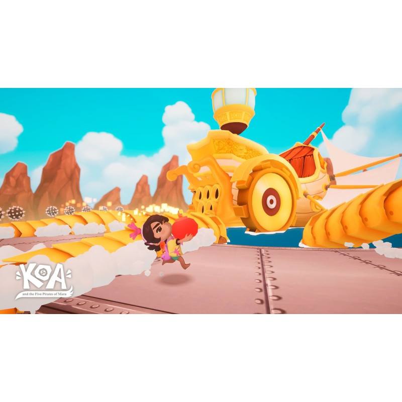 اسکرین شات (تصویر گیم پلی) بازی Koa and the Five Pirates of Mara نسخه نینتندو سوییچ (Nintendo Switch)
