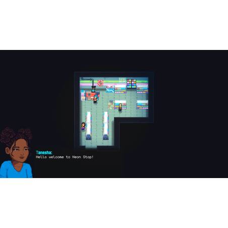 اسکرین شات (تصویر گیم پلی) بازی Neon Blight نسخه نینتندو سوییچ (Nintendo Switch)