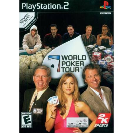 کاور بازی World Poker Tour برای PS2