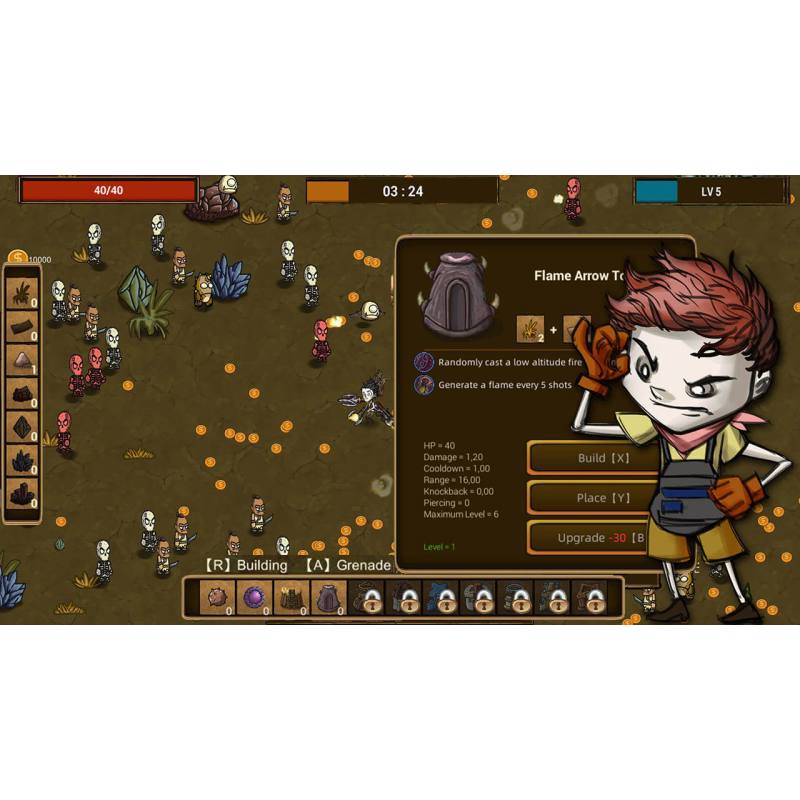 اسکرین شات (تصویر گیم پلی) بازی Wild Legion نسخه نینتندو سوییچ (Nintendo Switch)