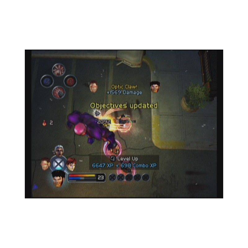 اسکرین شات(تصویر گیم پلی) بازی X-Men Legends برای PS2