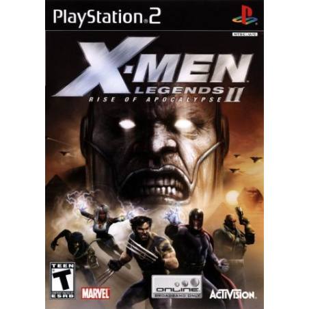 کاور بازی X-Men Legends II: Rise of Apocalypse برای PS2