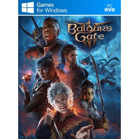 کاور بازی Baldurs Gate 3 نسخه کامپیوتر (PC)