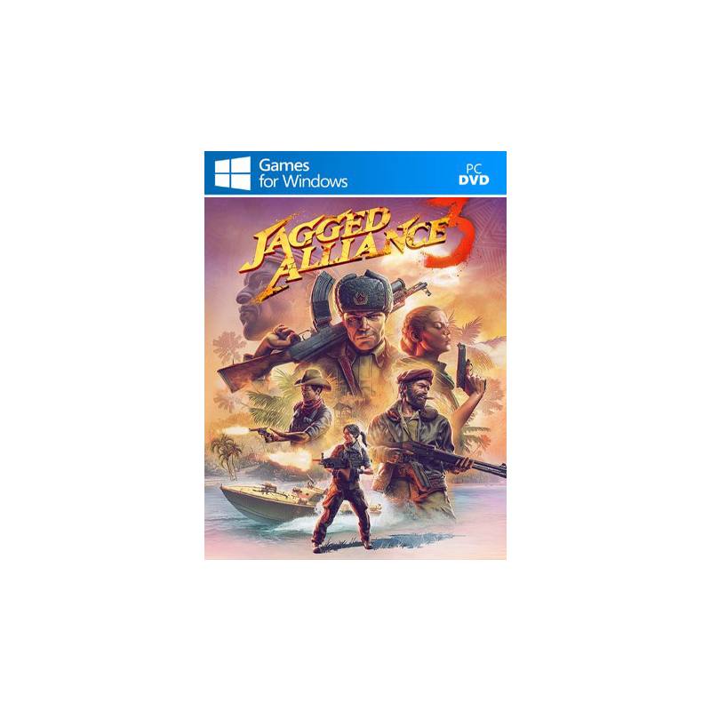 کاور بازی Jagged Alliance 3 برای کامپیوتر