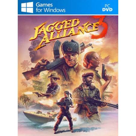 کاور بازی Jagged Alliance 3 برای کامپیوتر