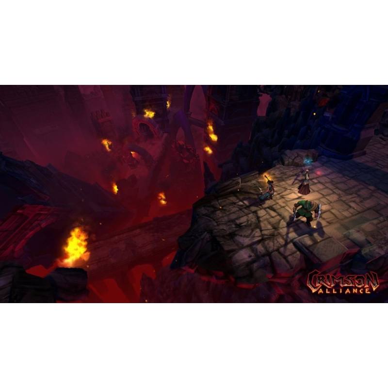 تصویر گیم پلی و اسکرین شات درون بازی Crimson Alliance
