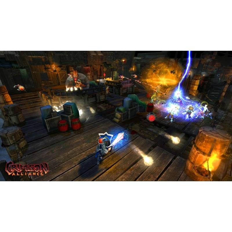 تصویر گیم پلی و اسکرین شات درون بازی Crimson Alliance
