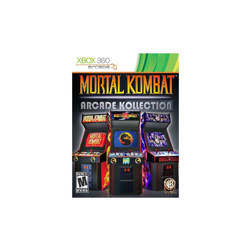 کاور بازی Mortal Kombat Arcade Kollection نسخه آرکید مخصوص ایکس باکس 360 جیتگ