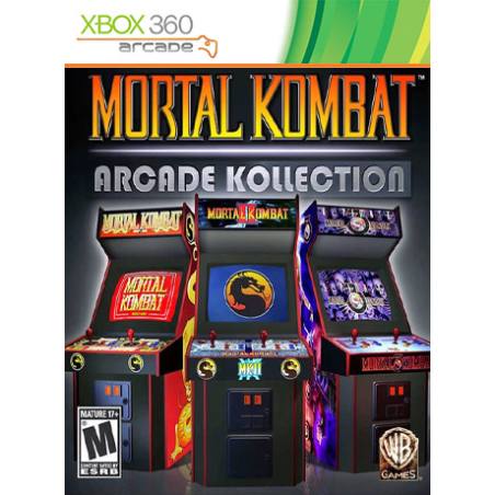 کاور بازی Mortal Kombat Arcade Kollection نسخه آرکید مخصوص ایکس باکس 360 جیتگ