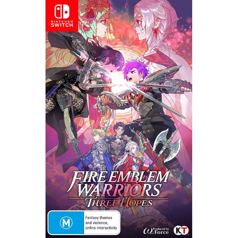 کاور بازی Fire Emblem Warriors Three Hopes برای نینتندو سوییچ