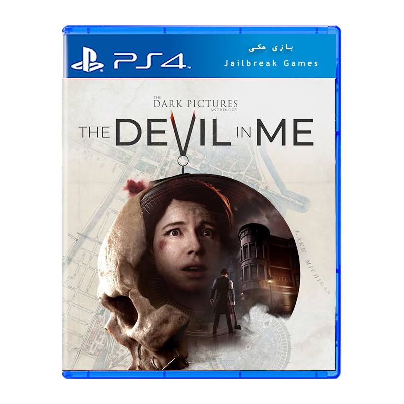 کاور بازی The Dark Pictures Anthology The Devil in Me نسخه PS4 مخصوص دستگاه های جیلبریک
