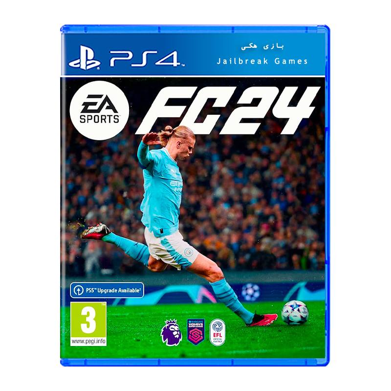 کاور بازی EA SPORTS FC 24 نسخه PS4 مخصوص دستگاه های جیلبریک
