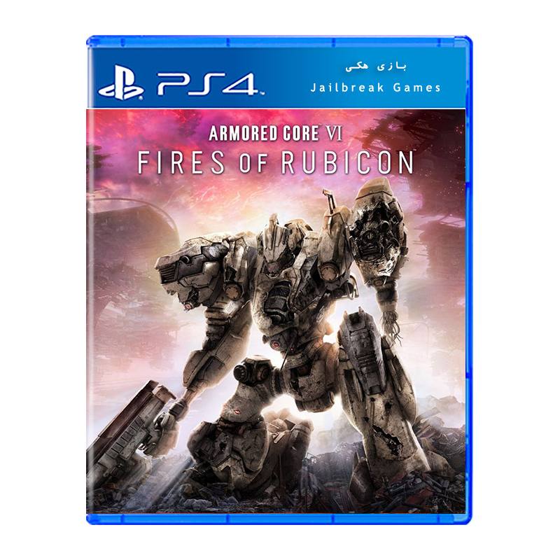 کاور بازی Armored Core VI Fires of Rubicon نسخه PS4 مخصوص دستگاه های جیلبریک