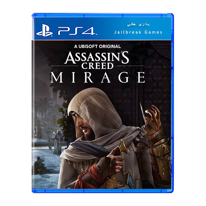 کاور بازی Assassins Creed Mirage نسخه PS4 مخصوص دستگاه های جیلبریک