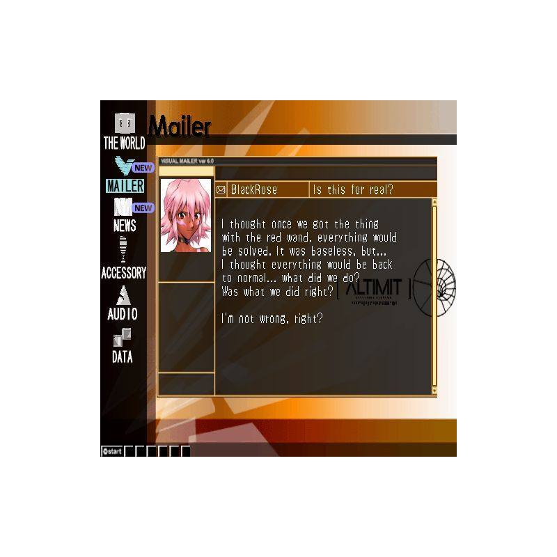 اسکرین شات(تصویر گیم پلی) بازی .hack Mutation Part 2 برای PS2