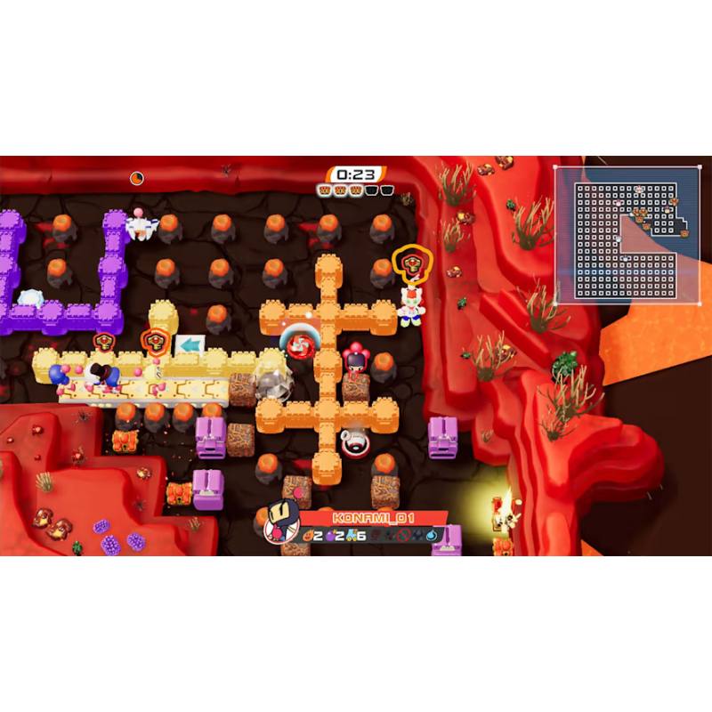 اسکرین شات (تصویر گیم پلی) بازی SUPER BOMBERMAN R 2 نسخه نینتندو سوییچ (Nintendo Switch)