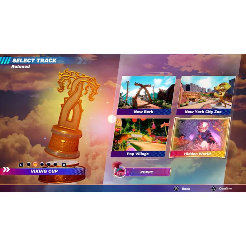 اسکرین شات (تصویر گیم پلی) بازی DreamWorks All-Star Kart Racing نسخه نینتندو سوییچ (Nintendo Switch)