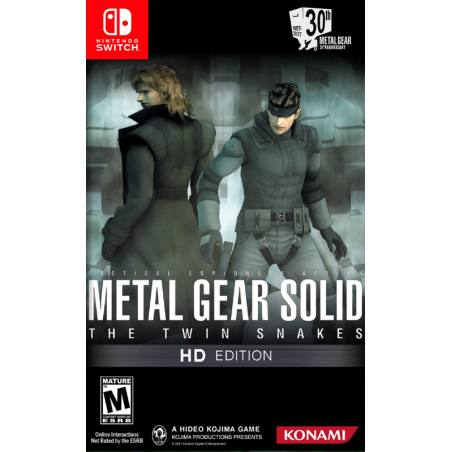 کاور بازی Metal Gear Solid 1 برای نینتندو سوییچ