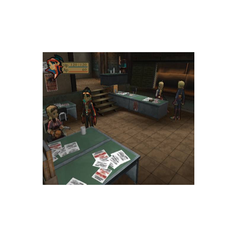 اسکرین شات(تصویر گیم پلی)بازی Breath of Fire Dragon Quarter برای PS2