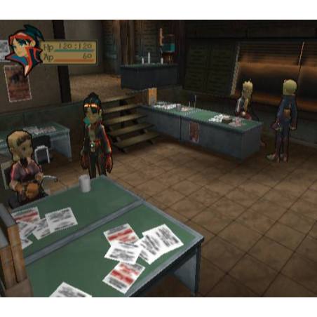 اسکرین شات(تصویر گیم پلی)بازی Breath of Fire Dragon Quarter برای PS2