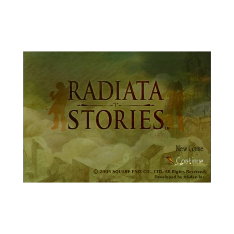 اسکرین شات(تصویر گیم پلی) بازی Radiata Stories برای PS2
