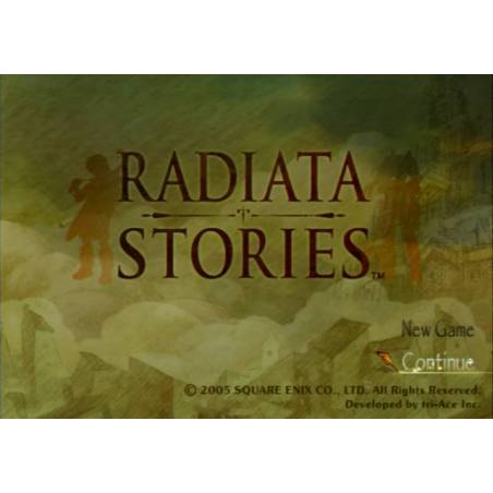 اسکرین شات(تصویر گیم پلی) بازی Radiata Stories برای PS2