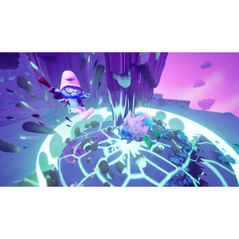 اسکرین شات (تصویر گیم پلی) بازی The Smurfs 2 - The Prisoner of the Green Stone نسخه نینتندو سوییچ (Nintendo Switch)