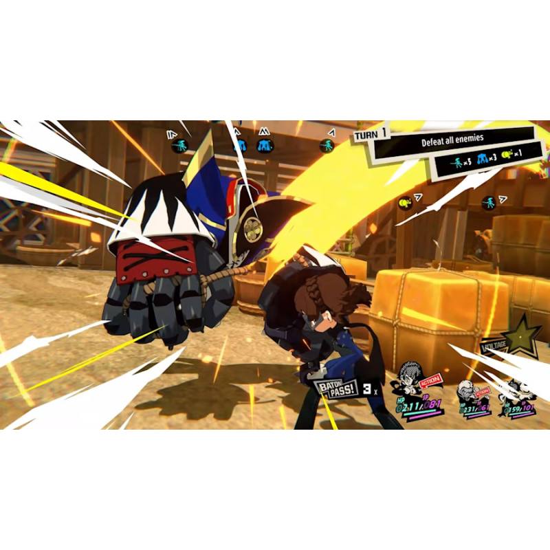 اسکرین شات (تصویر گیم پلی) بازی Persona 5 Tactica نسخه نینتندو سوییچ (Nintendo Switch)